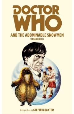 Coperta cărții 'Doctor Who and the Abominable Snowmen - Terrance Dicks'