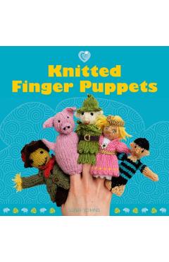 Coperta cărții 'Knitted Finger Puppets - S Johns'