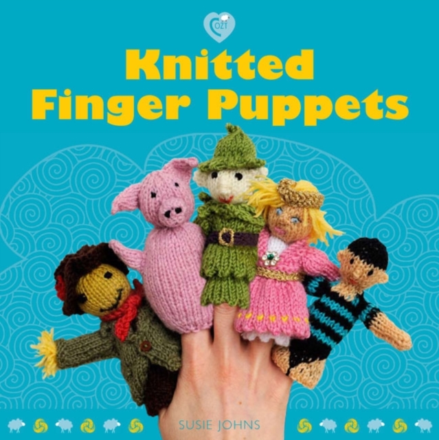 Coperta cărții 'Knitted Finger Puppets - S Johns'