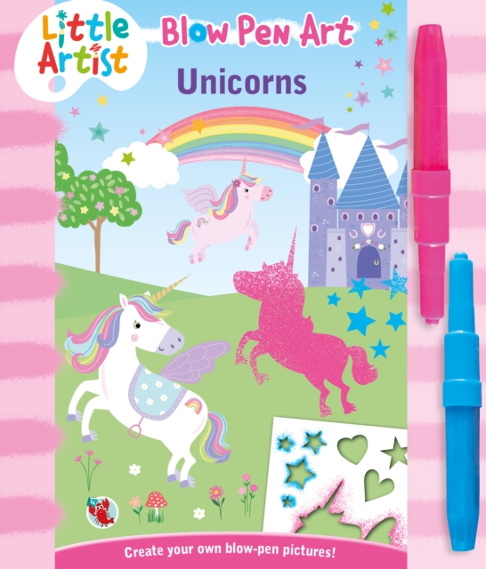 LITTLE ARTIST BLOW PEN ART UNICORNS - 