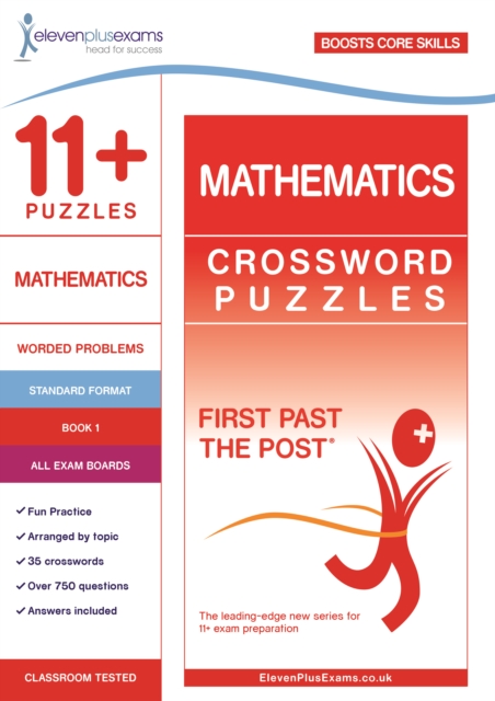 11+ Puzzles Mathematics Crossword Puzzles Book 1 - 