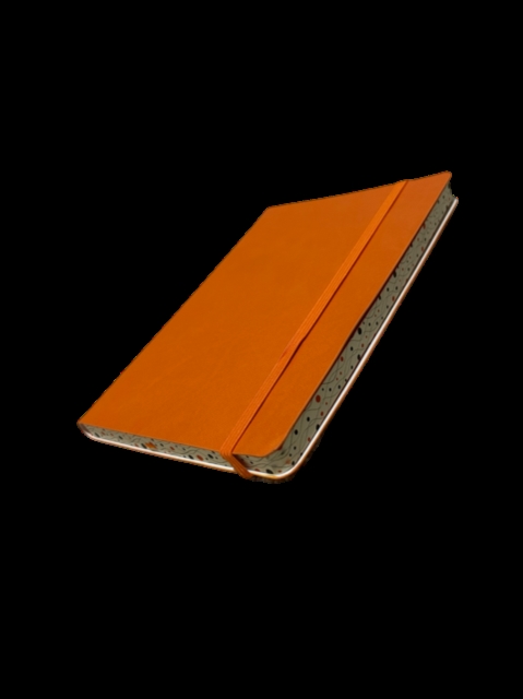 Ashridge A5 Elastic Pu Notebook Orange 2243 - 