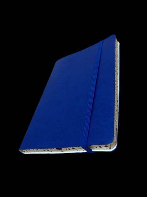 Ashridge A5 Elastic Pu Notebook Dark Blue 8077 - 