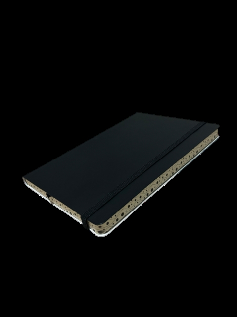 Ashridge A5 Elastic Pu Notebook Black M099 - 