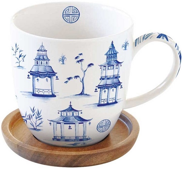 Set cana cu coaster: Pagoda