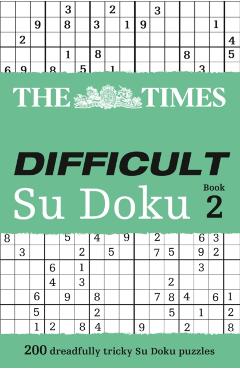 Coperta cărții 'Times Difficult Su Doku Book 2 -'
