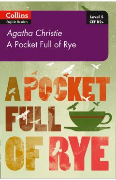 Coperta cărții 'Pocket Full of Rye - Agatha Christie'
