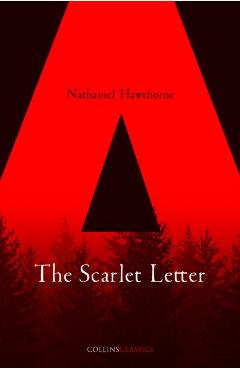 Coperta cărții 'Scarlet Letter - Nathaniel Hawthorne'