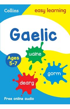Coperta cărții 'Easy Learning Gaelic Age 5-7 -'