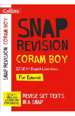 Coperta cărții 'Coram Boy Edexcel GCSE 9-1 English Literature Text Guide -'