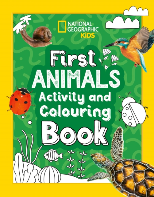First Animals Activity and Colouring Book - 