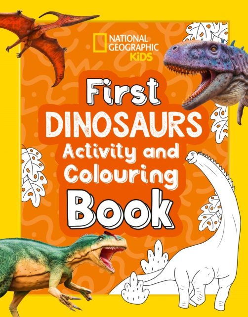 First Dinosaurs Activity and Colouring Book - 