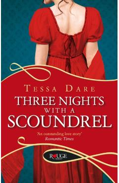 Poza produsului Three Nights With a Scoundrel: A Rouge Regency Romance - Tessa Dare