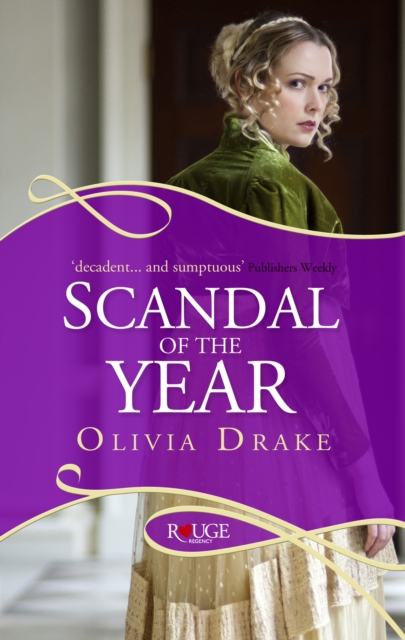 Coperta cărții 'Scandal of the Year: A Rouge Regency Romance - Olivia Drake'