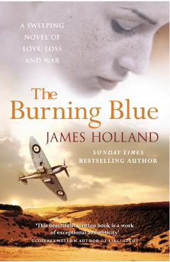 Coperta cărții 'Burning Blue - James Holland'