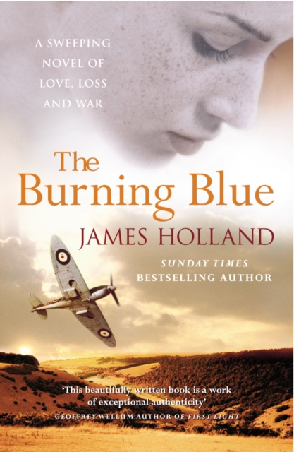 Coperta cărții 'Burning Blue - James Holland'