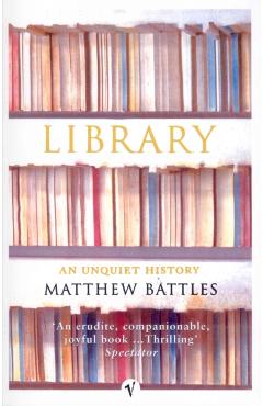 Coperta cărții 'Library - Matthew Battles'