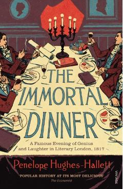 Coperta cărții 'Immortal Dinner - Penelope Hughes-hallett'