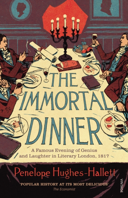Coperta cărții 'Immortal Dinner - Penelope Hughes-hallett'