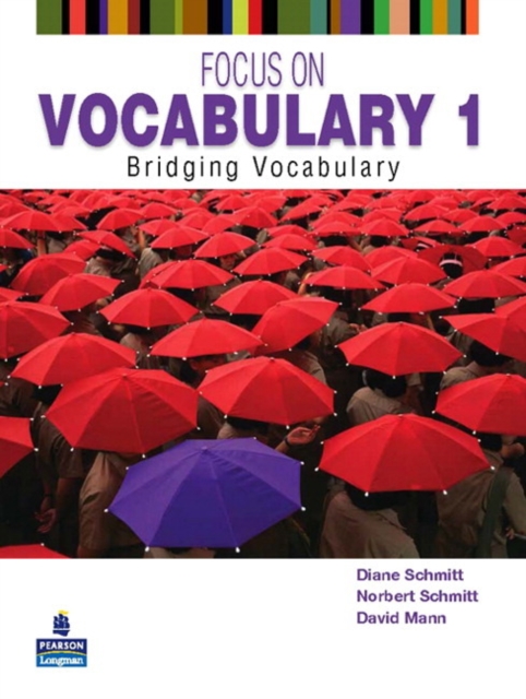Coperta cărții 'Focus on Vocabulary 1 - Diane|schmitt Schmitt'
