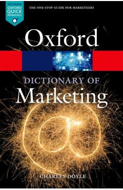 Coperta cărții 'Dictionary of Marketing - Charles Doyle'