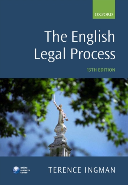 English Legal Process - Terence (formerly Of The Newcastle Law School Ingman