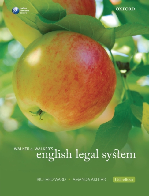 Walker & Walker's English Legal System - Richard (professor Of Public Law And Head Of Department Of Law Ward