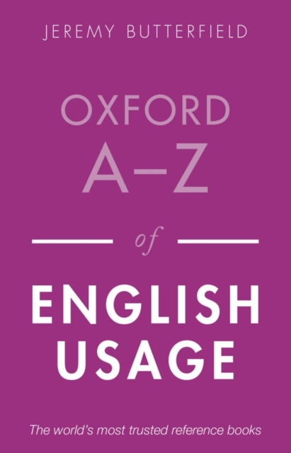 Oxford A-Z of English Usage - 