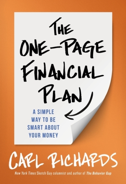 One-Page Financial Plan - Carl Richards