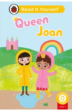 Coperta cărții 'Queen Joan (Phonics Step 7): Read It Yourself - Level 0 Beginner Reader -'