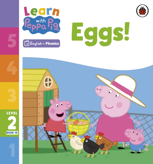 Learn with Peppa Phonics Level 2 Book 10 ? Eggs! (Phonics Reader) - 