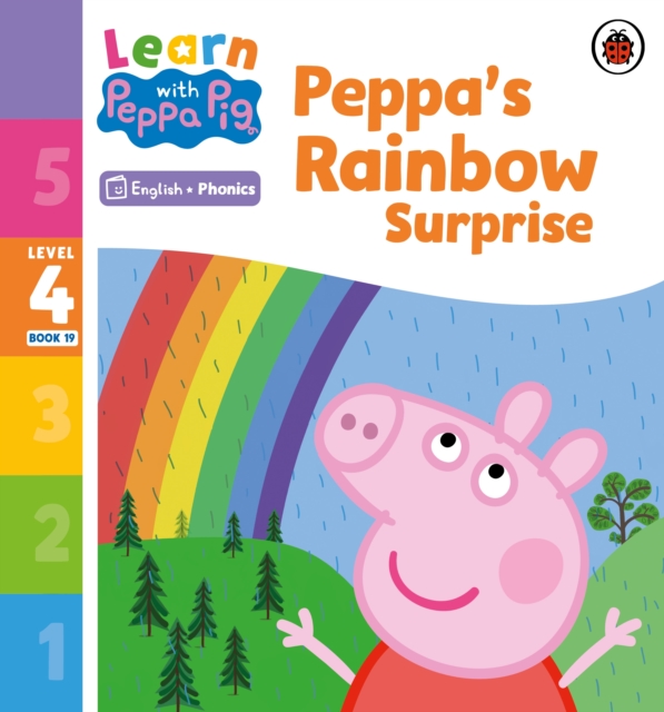 Learn with Peppa Phonics Level 4 Book 19 – Peppa’s Rainbow Surprise (Phonics Reader) -