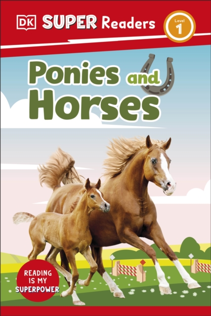 DK Super Readers Level 1 Ponies and Horses - 