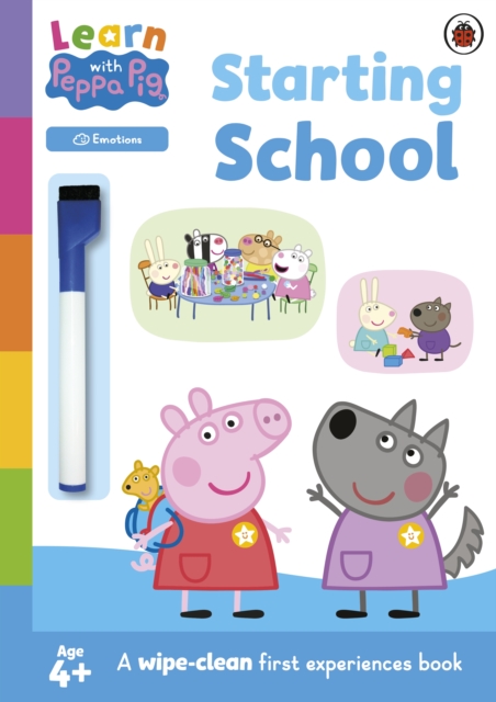 Learn with Peppa: Starting School wipe-clean activity book - 