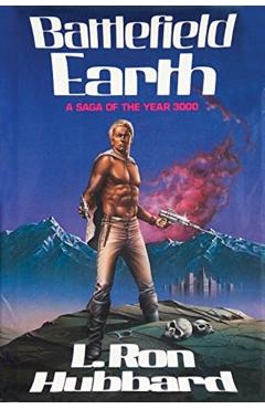 Coperta cărții 'Battlefield Earth 1st Edition - L. Ron Hubbard'