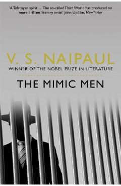 Coperta cărții 'Mimic Men - V.s. Naipaul'