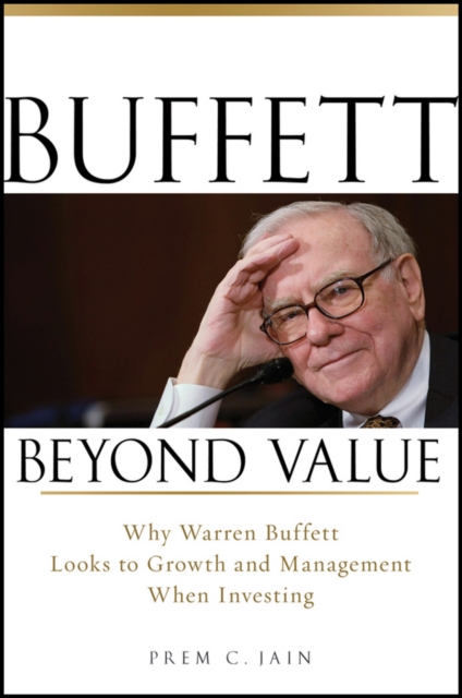 Buffett Beyond Value - Prem C. Jain