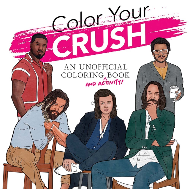 Coperta cărții 'Color Your Crush - Dover Publications Inc'