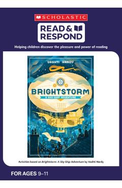 Coperta cărții 'Brightstorm: A Sky-Ship Adventure - Debbie|burt Ridgard'