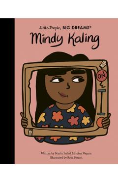 Coperta cărții 'Mindy Kaling - Maria Isabel Sanchez Vegara'