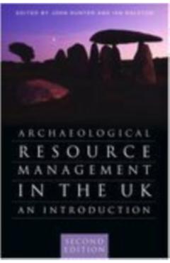 Coperta cărții 'Archaeological Resource Management in the UK -'