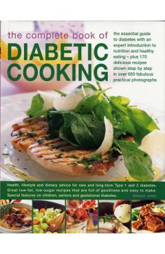 Coperta cărții 'Complete Book of Diabetic Cooking - Bridget Jones'