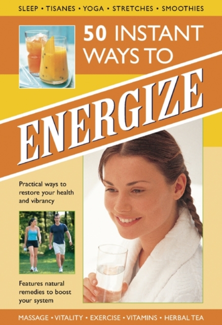 Coperta cărții '50 Instant Ways to Energize! - Tracey Kelly'