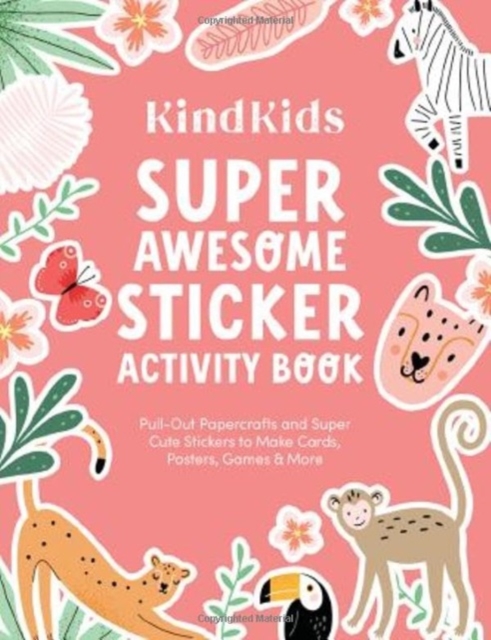 KindKids Super Awesome Sticker Activity Book - 