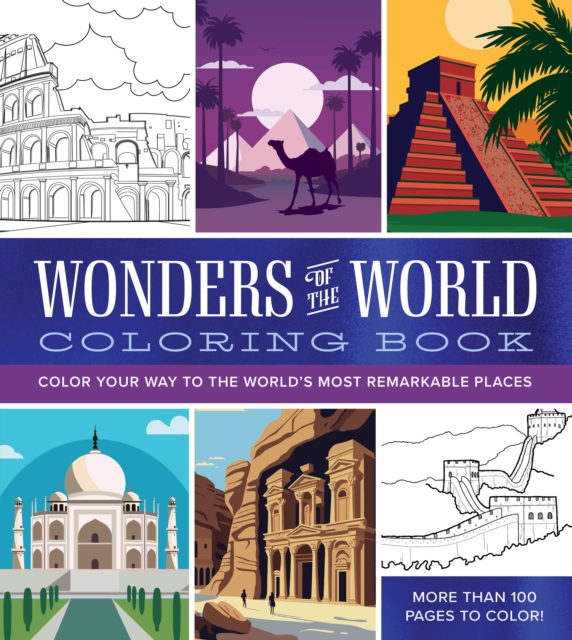 Wonders of the World Coloring Book - 