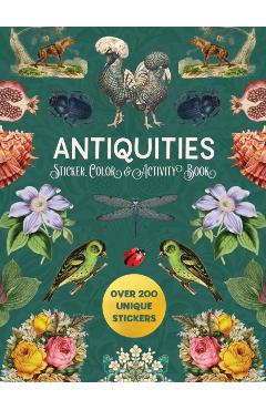 Antiquities Sticker, Color & Activity Book -