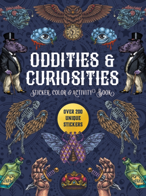 Oddities & Curiosities Sticker, Color & Activity Book - 