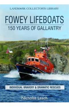Coperta cărții 'Fowey Lifeboats - Nicholas Leach'