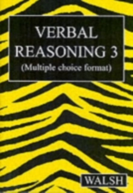 Verbal Reasoning 3 - Mary|walsh Walsh