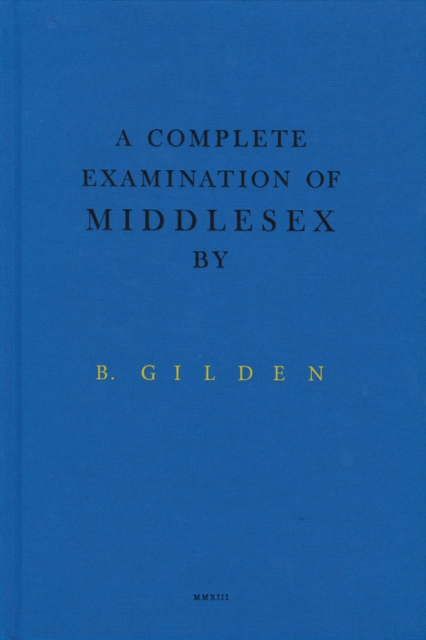 Complete Examination Of Middlesex - Bruce Gilden